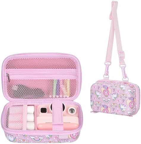 Leayjeen Kids Instant Camer Case for ESOXOFFORE/Dylanto -Pink Unicorn by Leayjeen