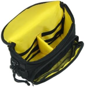 AC260 Digital Point and Shoot Premium Camera Case For Canon, Sony, Nikon, Olympus, Fuji Cameras , Black , Small - Image 4