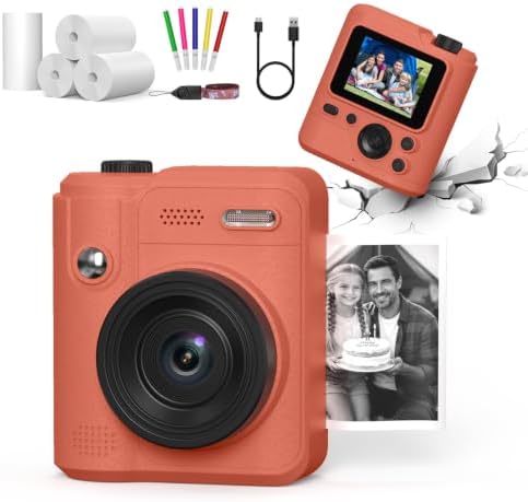 Gofunly Kids Camera Instant Print: Birthday Gifts for Age 4-10 Girls Boys by Gofunly