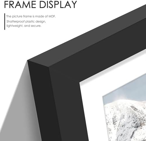 DUENPY 26x38.1 24 Opening Collage Frame For 24 5x7 Photos Black - Image 5