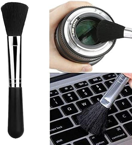 Camera Lens Cleaning Kit, Professional DSLR Lens Cleaning Tool with Waterproof Storage Bag, Air Dust Blower, Lens Cleaning Pen Brush, Cleaning Cloth, Empty Bottle, for DSLR Camera Cleaning Tool - Image 5