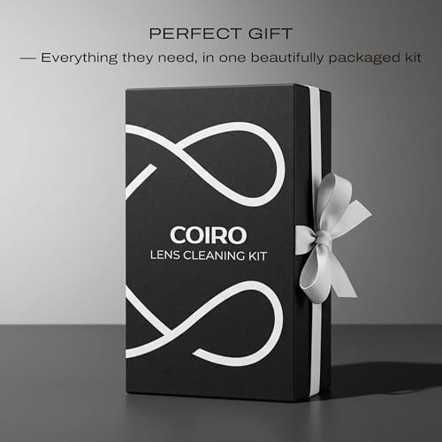 С Coiro Camera Lens Cleaning Kit – Camera Air Blower, Lens Cleaner Spray 100ml, Soft Brush, Wet Wipes & Cloth – DSLR Mirrorless Camera Cleaner - Image 7