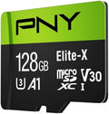 PNY 128GB Elite-X Class 10 U3 V30 A1 microSDXC Flash Memory Card by PNY