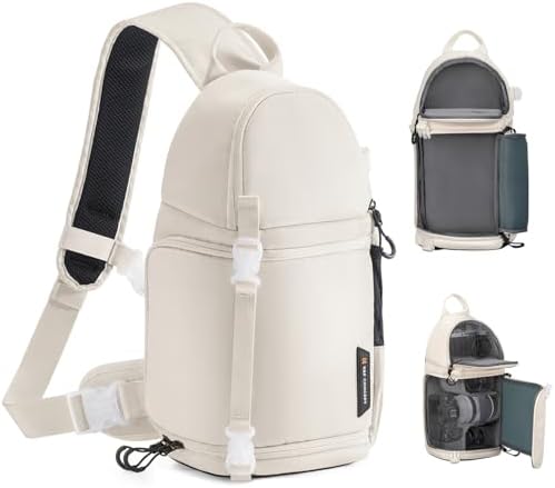 K&F CONCEPT Camera Sling Bag, Compact Crossbody Backpack, 10L by KFCONCEPT