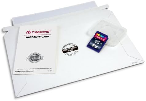 Transcend 8 GB Class 10 SDHC Flash Memory Card Up to 30MB/s (TS8GSDHC10E) - Image 3