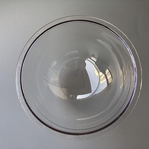 4.3 Inch Outdoor Waterproof Polycarbonate PC Clear Ball Cover Heightened Surveillance Security CCTV Camera Dome Protective Housing Optical Round Transparent Case (Pack of 2) - Image 4