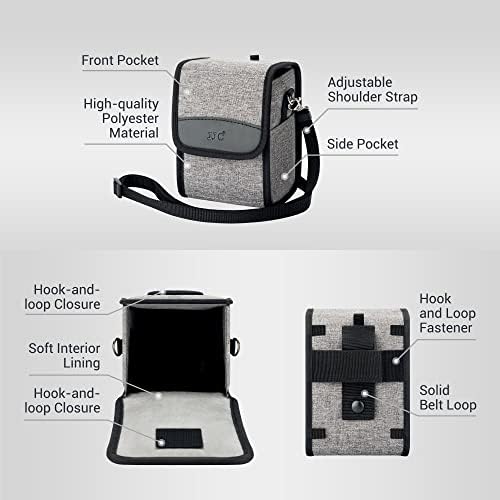 JJC Portable Camera Case for Fujifilm X100VI X100V X100F, Ricoh GR IIIx GR3 - Image 3