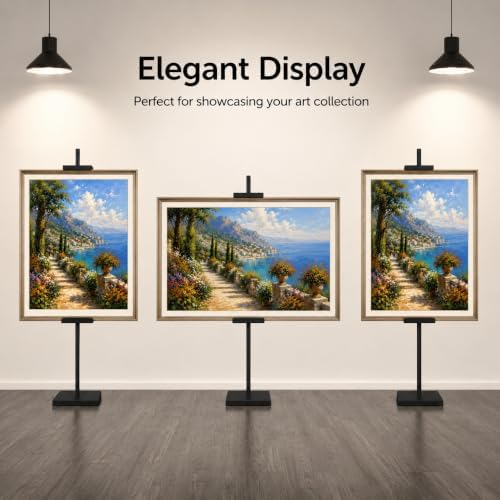 32" Adjustable Tabletop Easel Stand,Picture Frame Holder Stand for Display,Decorative Stands for Photos,Plates,Painting,Artwork,Poster,Books - Image 6