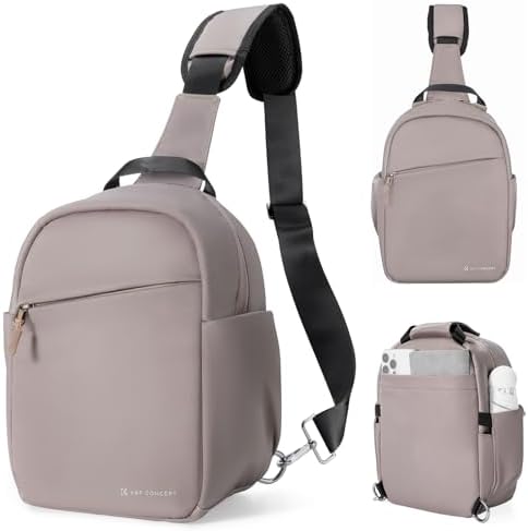 K&F CONCEPT Camera Sling Bag, Compact Crossbody Bag for DSLR Mirrorless by KFCONCEPT