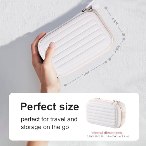 Leayjeen Vlogging Camera Case for AUREAPIX with Shoulder Strap - White - Image 3