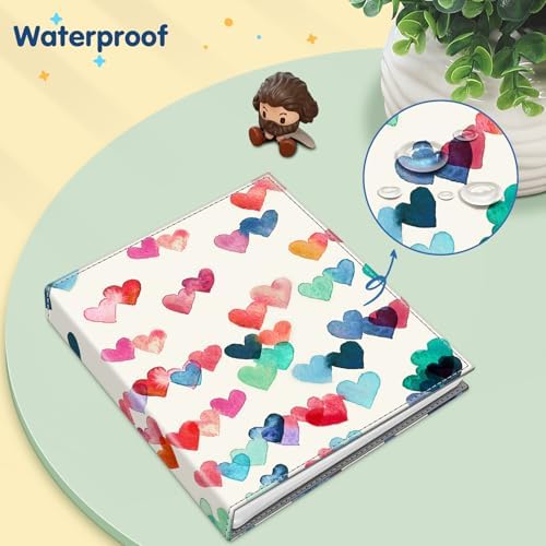 Fintie Photo Album for 8x10 Photos, 52 Pockets Vegan Leather Memory Book - Image 5