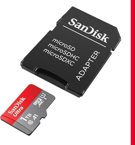 SANDISK 1TB Ultra microSDXC UHS-I Memory Card with Adapter - Up to 150MB/s, C10, U1, Full HD, A1, MicroSD Card - SDSQUAC-1T00-GN6MA - Image 2