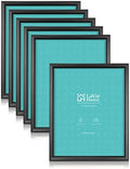 LaVie Home 8x10 Picture Frames (6 Pack, Black) Simple Designed Photo Frame with High Definition Glass for Wall Mount & Table Top Display, Set of 6 Classic Collection by LaVieHome