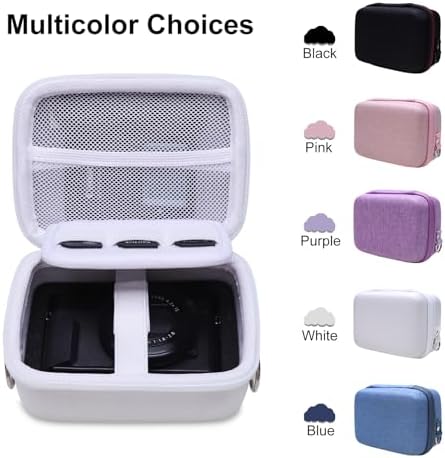 Camera Case Bag Compatible with Canon PowerShot G7 X Mark III, Mark II, SX740 HS, Sony ZV-1, KODAK PIXPRO WPZ2 Digital 4K Vlogging Camera, Point and Shoot 4K Video Camera Bag, White (Case Only) - Image 6