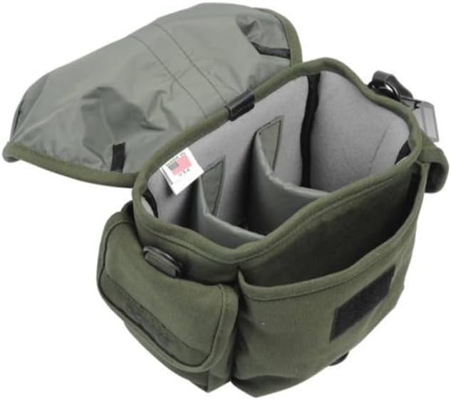 Domke F-8 Small Crossbody travel bag for Cameras & electronics Olive - Image 5