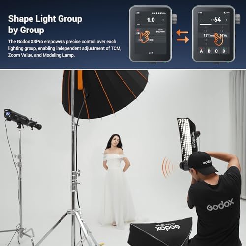 GODOX X3 Pro F TTL Flash Trigger for Fujifilm,HSS 2.4GHz X System - Image 4