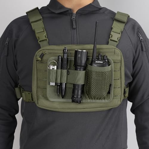 LIVANS Tactical Bag Insert Panel Organizer, Hook and Loop Modular Organizer - Image 3