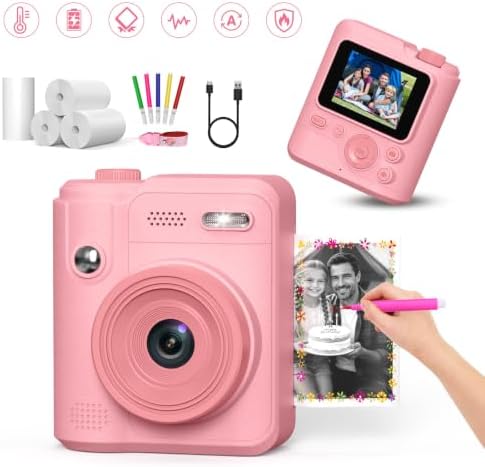 Gofunly Kids Camera Instant Print: Birthday Gifts for Age 4-10 Girls Boys - Image 7
