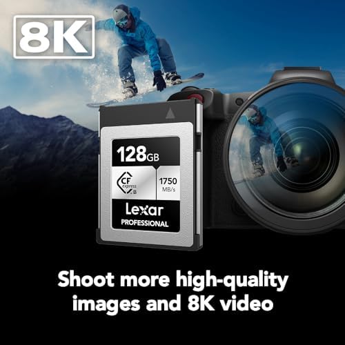 Lexar 128GB CFexpress Type B Silver 2.0 Card, 1750/1300 MB/s, 8K Video - Image 4