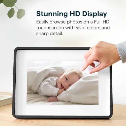 Skylight Digital Picture Frame 2 – 10" Full HD Touchscreen, Charcoal - Image 4