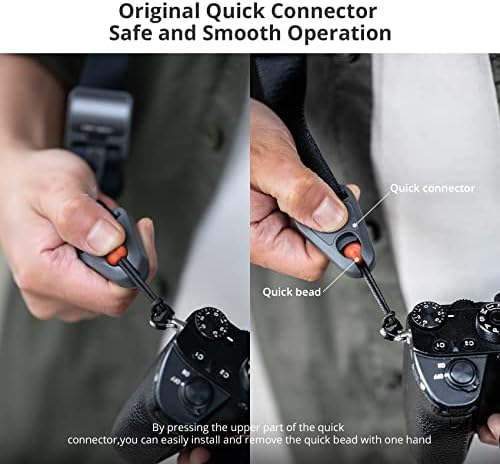 PGYTECH Camera Shoulder Strap Adjustable w Quick Release Plate for DSLR/SLR - Image 3