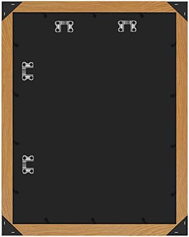 Americanflat 18x24 Poster Frame - Dark Oak Engineered Wood with Polished Plexiglass - Wide Picture Frame for Vertical or Horizontal Wall Display - Epic Collection - Dark Oak - Image 5