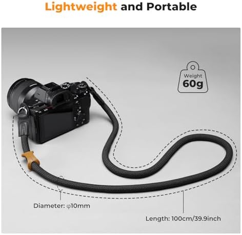 K&F CONCEPT Camera Neck Strap,100cm Camera Shoulder Strap - Image 4