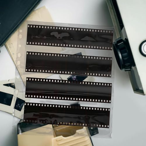 Kichvoe 10pcs Waterproof Film Negative Sleeves with 135-hole Binder Page Protectors Photo Slide Storage Bags for Archival Document Protection - Image 4