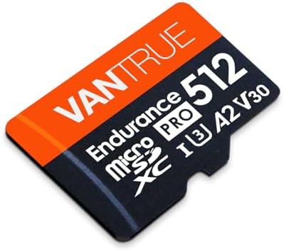 Vantrue 512GB microSDXC UHS-I U3 4K Memory Card with Adapter for Dash Cams - Image 2