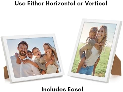 Americanflat 9x12 Picture Frame - Engineered Wood - White - Image 4