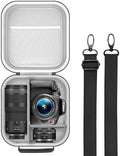 Krypthos Camera Case Compatible with Canon EOS R50, Carrying Bag (Black) by KrypthosCase