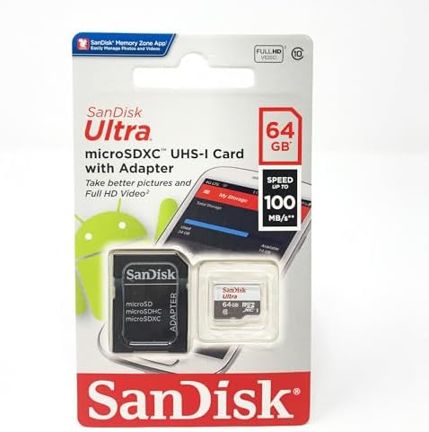 SanDisk SDSDQUA-064G-A11 Professional Ultra 64GB MicroSDXC card is custom formatted for high speed, lossless recording! Includes Standard SD Adapter. (UHS-1 Class 10 Certified 30MB/sec) for GoPro HERO4 Black - Image 5