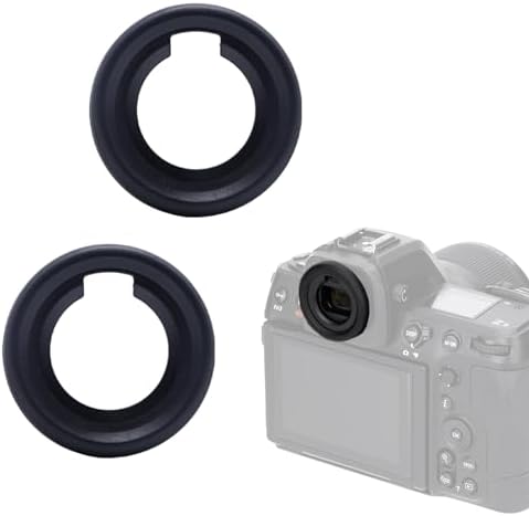 PCTC Viewfinder Eyecup Eye Cup for Nikon Zf Z8 Z9 Cameras, Replaces Nikon DK-33 Eyecup,Plastic Materials(2 Pack) by PCTC
