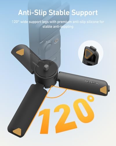 TELESIN Diving Selfie Stick & 0.1s Open Mini Tripod for DJI GoPro Insta360 - Image 5