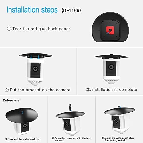 HOLACA Sun Rain Shade Camera Cover for Spotlight Camera Plus - Image 3