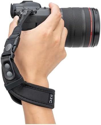 JJC Updated Soft Camera Hand Strap Wrist Strap for Canon EOS R RP R5 R6 R10 by JJC