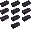 35mm Caliber Plastic Film Canisters with caps -10pc (Black) by KINMINGZHU