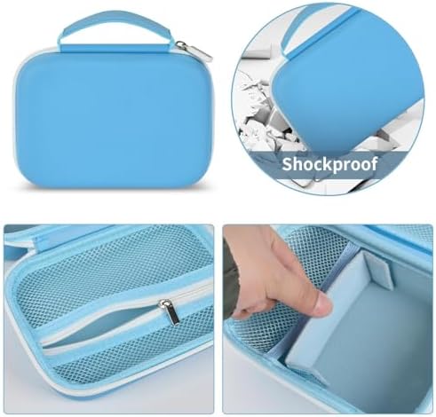 GWCASE kids Camera Case with Easy-Carry Handle, Mesh Pocket and Divider - Image 3