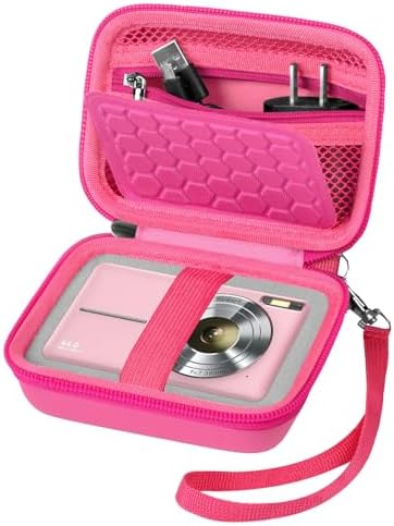 Comecase Digital Camera Case for Kodak PIXPRO FZ45 FZ55, Bright Pink by COMECASE