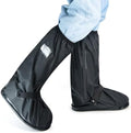 IwIeIaIrI Waterproof Rain Boot Covers with Safety Reflector, Black, M by IwIeIaIrIWomenFashionBag