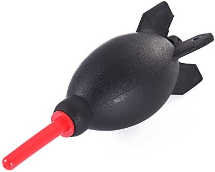 FocusFoto PRO 6.6 Inch Rubber Rocket Air Blower Duster Cleaner Dust Cleaning for DSLR Camera CCD Lens Keyboard Red - Image 4