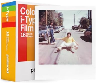 Polaroid Now 2nd Generation I-Type Instant Camera + Film Bundle - Now Black Camera + 16 Color Photos (6248)- Black - Image 4