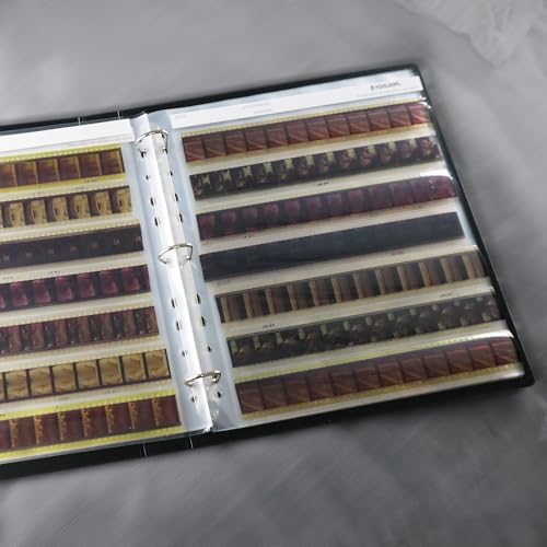 50PCS-YCCLDIPL Archival Storage Sheets 135 35mm Negative Page Preservers, 35mm Film Negative Storage Sheets, Acid-Free Archival Sleeves for Camera Film, Binder-Compatible Protectors for Negatives - Image 3
