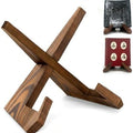 KINGDOM SOLUTIONS - 6.5" Brown Wood Display Stand Made in USA - 1 Pack by KINGDOMSOLUTIONS