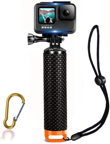 Floating Hand Grip Waterproof Monopod for GoPro Hero 13 12 11 10 9 8 7 6 5 by MiPremium