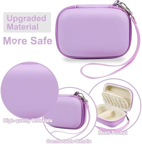 Leayjeen Small Camera Case for Canon PowerShot ELPH/IXUS - Purple - Image 5