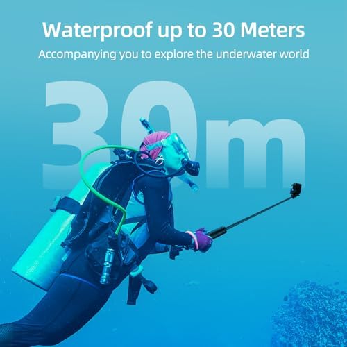 Floating Selfie Stick Hand Grip Tripod for GoPro Hero 13, 12, 11, 10, 9, 8,Waterproof Extendable Selfie Handle Monopod for DJI OSMO Action 6 5 Pro 4 3,Insta360 Ace Pro 2,Vlog Pole Accessory for Go Pro - Image 6