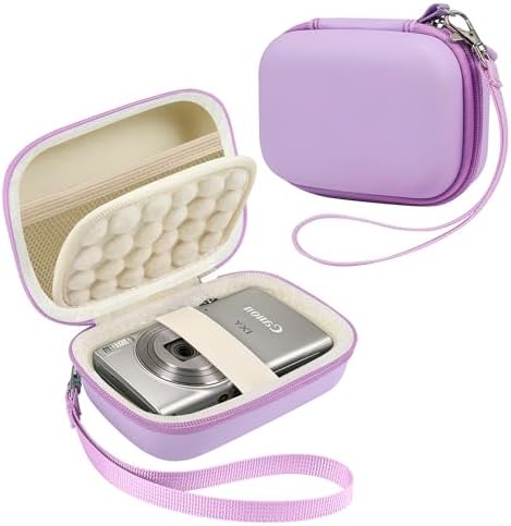 Leayjeen Small Camera Case for Canon PowerShot ELPH/IXUS - Purple by Leayjeen