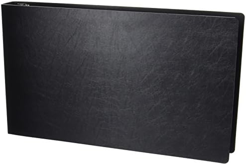 11x17 Landscape Binder, Durable Poly 3-Ring Document Organizer with 1.5 Inch Reinforced Angle D-Ring. Black Portfolio Art Binder for Artwork Storage, Spreadsheets, Display Tattoo Book, Blueprints by Unknown