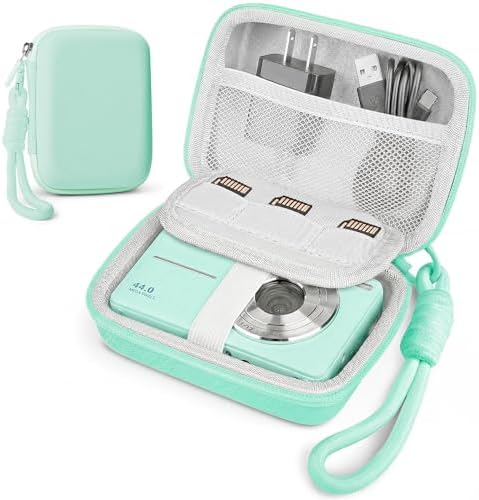 Digital Camera Case for Kodak PIXPRO FZ55/FZ45/CAMKORY, Green by Roseliya
